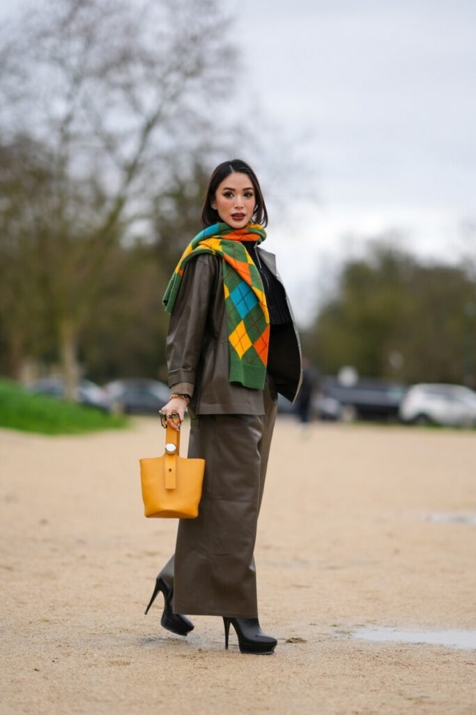 [Модні шарфи 2025]: в модних візерунках